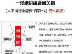 太平福禄全能保高件数版一张纸讲组合通关稿5页.pptx