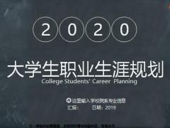 职业生涯规划黑板PPT模板30页.pptx