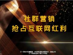 社群营销抢占互联网红利先导课15页.pptx