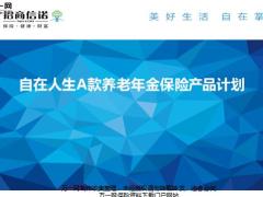招商信诺自在人生A款养老年金保险产品介绍核保规则14页.pptx
