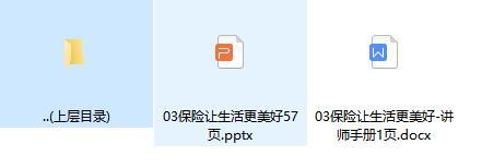 保险新人岗前培训3保险让生活更美好含讲师手册.zip