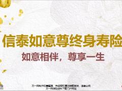 信泰如意尊终身寿险产品背景亮点责任案例解析22页.pptx