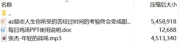 每日鸡汤你所受的苦经过时间的考验终会变成甜的.zip