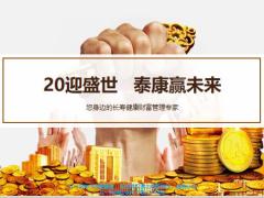 泰康人寿2019大事记荣誉篇产品篇30页.pptx