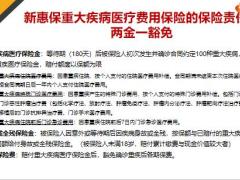 百年新惠保重疾医疗费用型保险产品背景投保规则亮点13页.pptx