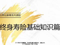 信泰如意尊终身寿险定义分类核心价值功用22页.pptx
