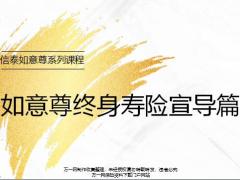 信泰如意尊背景产品介绍实现人生三大规划31页.pptx
