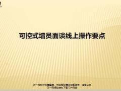可控式线上面谈操作要点23页.pptx