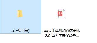 太平洋附加百病无忧2.0重大疾病保险条款.zip