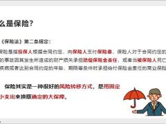 岗前培训人身保险定义基本要素分类17页.pptx