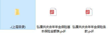 弘康共庆余年年金保险条款费率.zip