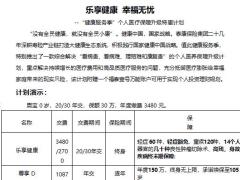 泰康乐享健康个人医疗保障升级特惠计划书3页.docx