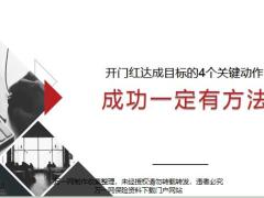 开门红达成目标的4个关键动作成功一定有方法27页.pptx