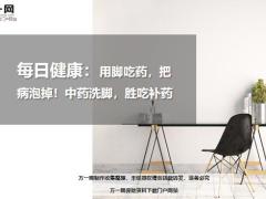 每日健康用脚吃药把病泡掉中药洗脚胜吃补药11页.ppt