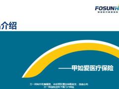复星联合甲如爱医疗保险背景产品形态特色25页.pptx