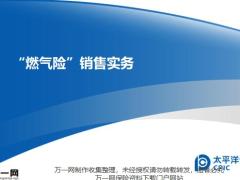 太平洋燃气险销售实务产品回顾销售观念技能29页.ppt