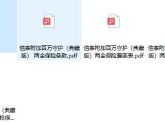 信泰附加百万守护典藏版两全保险条款费率特殊投保保全规则.rar