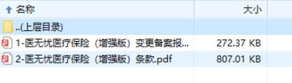 北大方正人寿医无忧医疗保险增强版条款.rar