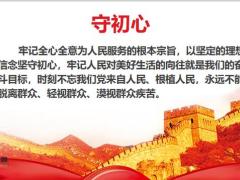 不忘初心牢记使命个险冲刺报告48页.pptx