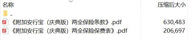 太平洋人寿安行宝庆典版两全保险条款费率表承保规则.rar