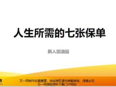 人生所需的七张保单含备注30页.pptx