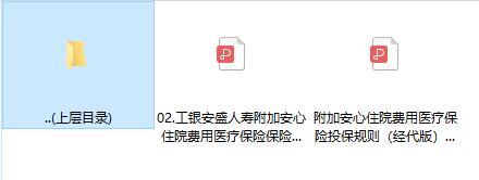 工银安盛人寿附加安心住院费用医疗保险保险条款投保规则.rar