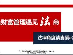 华贵人寿鑫爱e生保额递增型法律角度103页.pptx