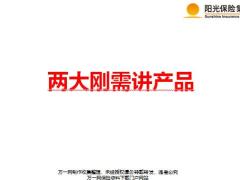 阳光人寿两大刚需讲产品少儿教育金养老金22页.pptx