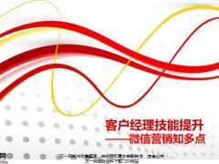 客户经理技能提升微信营销知多点25页.pptx
