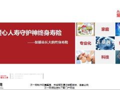 爱心人寿守护神终身寿险公司介绍背景产品优势17页.pptx
