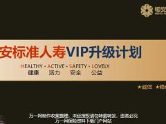 恒安标准人寿VIP现状升级方案服务详解推广计划33页.pptx