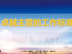 卓越主管的工作标准28页.pptx