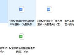 权益领取会业务员逻辑内勤电话回访话术.rar