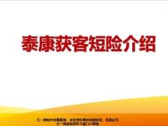 泰康获客短险介绍32页.pptx