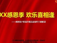 感恩客户权益升级活动操作手册解读53页.pptx
