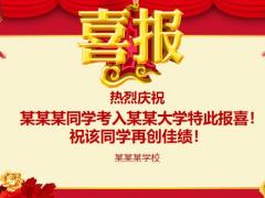 喜报金榜题名PPT模板13页.pptx