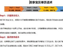 阳光人寿优享宝贝销售专案培训话术3页.docx