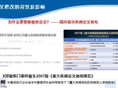 重疾定义修改的背景影响变化23页.pptx