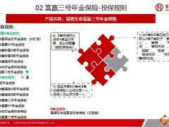 富德生命富赢三号年金保险责任简介投保规则单填写示例13页.pptx