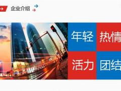 蓝红色公司介绍PPT模板30页.pptx