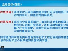 开业主题及活动概况内容流程布置工作责任安排其他事项预算33页.pptx