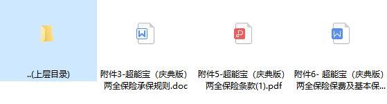 太平洋超能宝庆典版两全保险条款费率承保规则.rar
