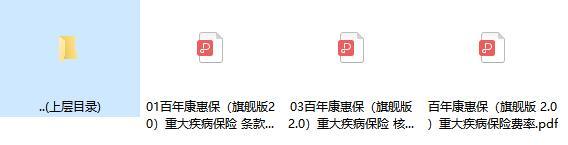 百年康惠保旗舰版2.0重大疾病保险 条款费率核保规则.rar