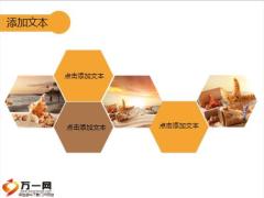 沙滩风工作总结PPT模板10页.pptx
