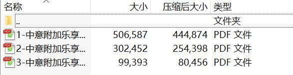中意附加乐享一生两全保险条款费率现金价值.rar