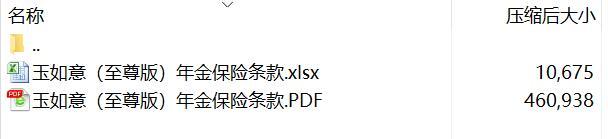 华夏玉如意至尊版年金保险条款费率.rar