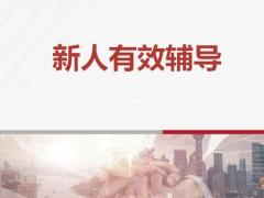 新人有效辅导的重要性关键阶段动作课程回顾总结58页.pptx