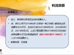 华泰人寿团险保费与利润关系分析21页.pptx