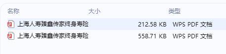 上海人寿臻鑫传家终身寿险条款费率.rar