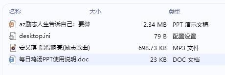 每日鸡汤告诉自己要微笑着面对任何挫折.zip